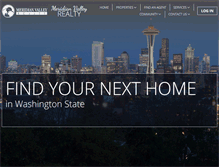 Tablet Screenshot of meridianvalleyrealty.com